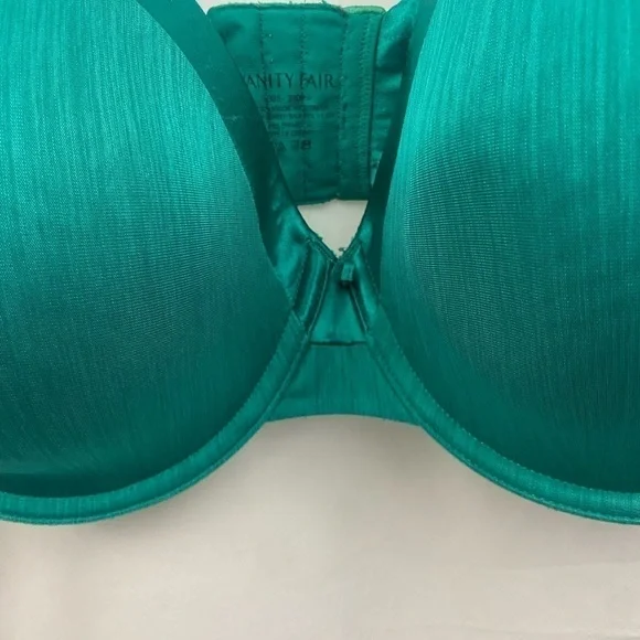 Vanity Fair Turquoise 76338 Size 38DD Bra - Picture 3 of 10